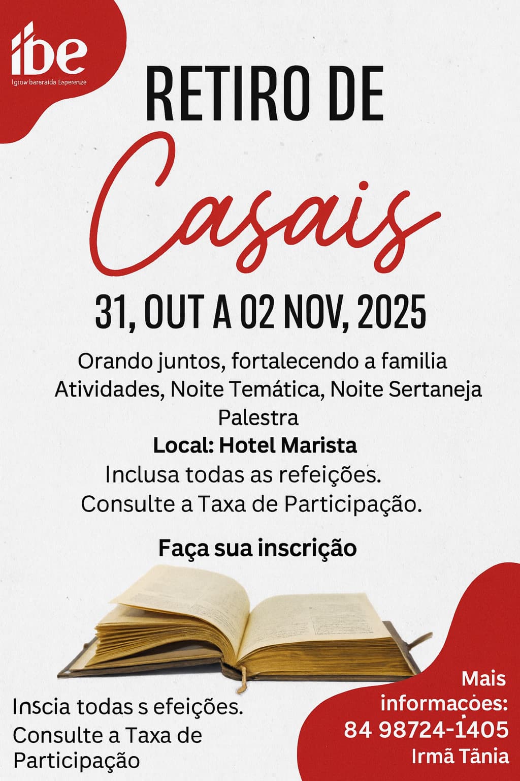 Retiro de Casais 2025